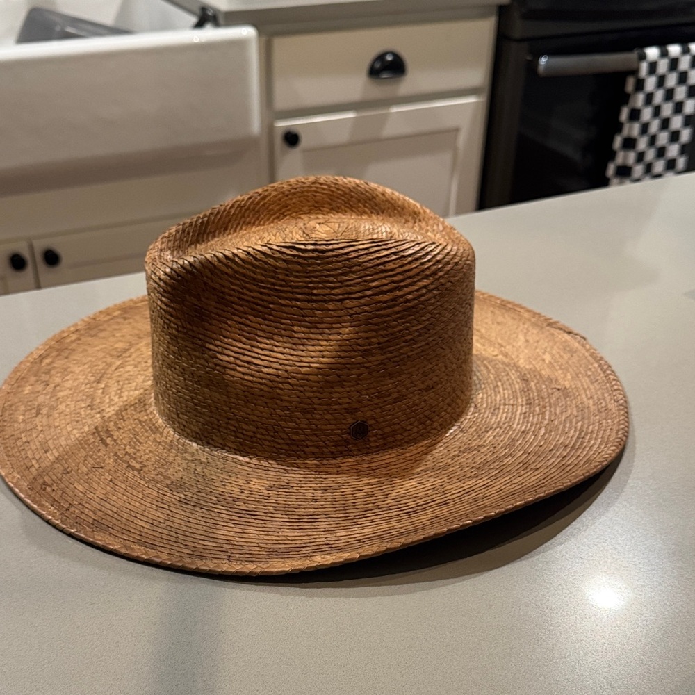 Wide Brim Fedora Straw Hat